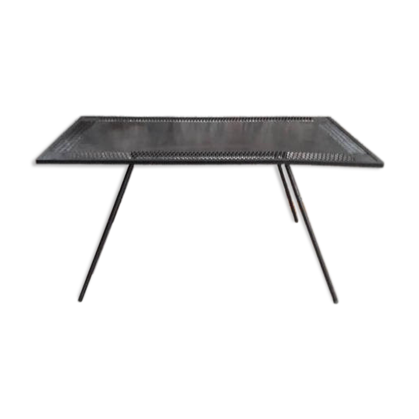 Metal coffee table