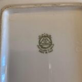 Porcelain plate representing the Milan Cathedral