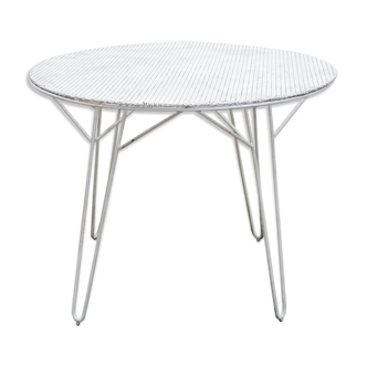 Vintage garden table by Mathieu Matégot