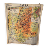 Map of the Alps
