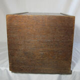 Large oak storage box