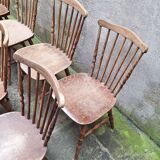 8 chaises bistrot Baumann modèle Tacoma