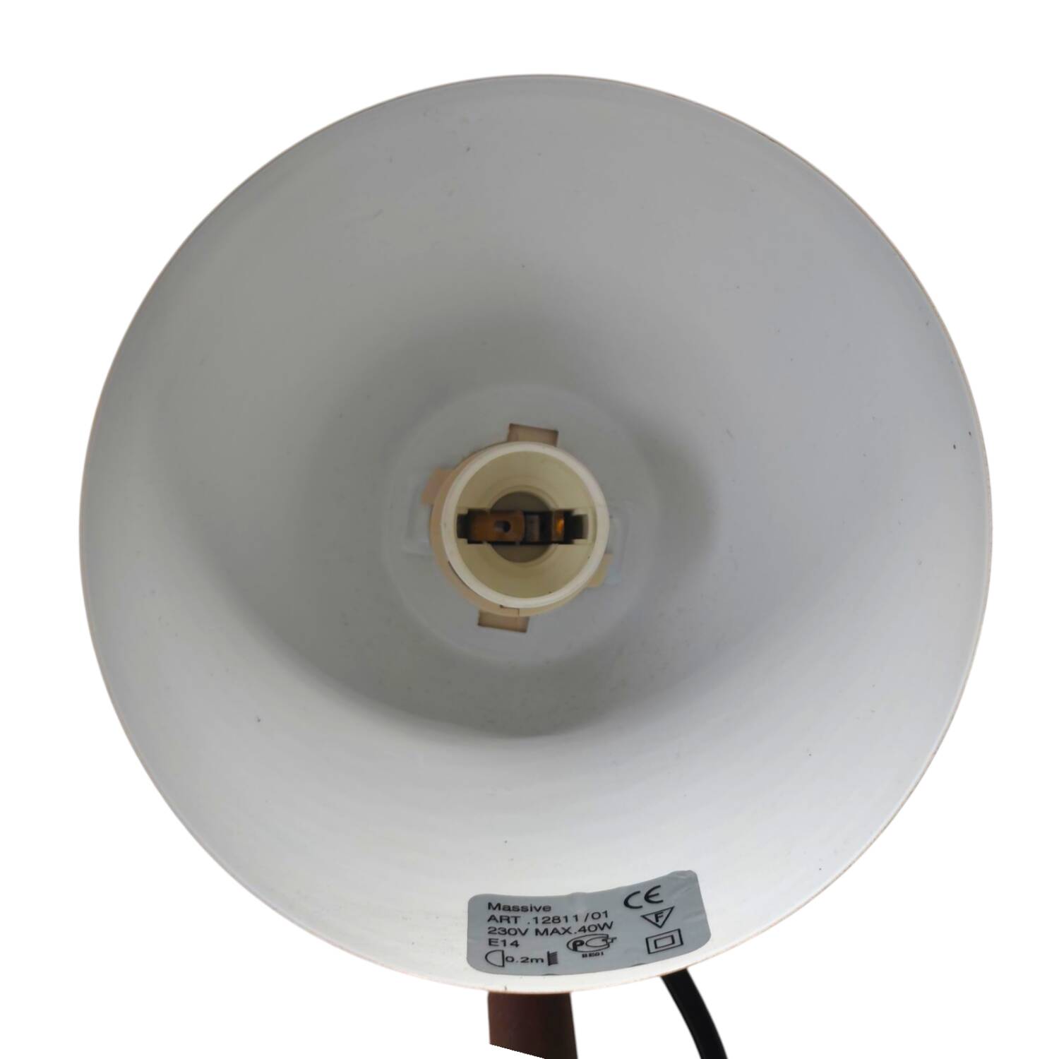 Vintage 2000 Massive Desk Lamp