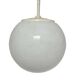 Vintage communist pendant lamp, Poland, 1970s