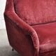 Mid-Century Italian Velvet 3-seater Sofa, 1950's