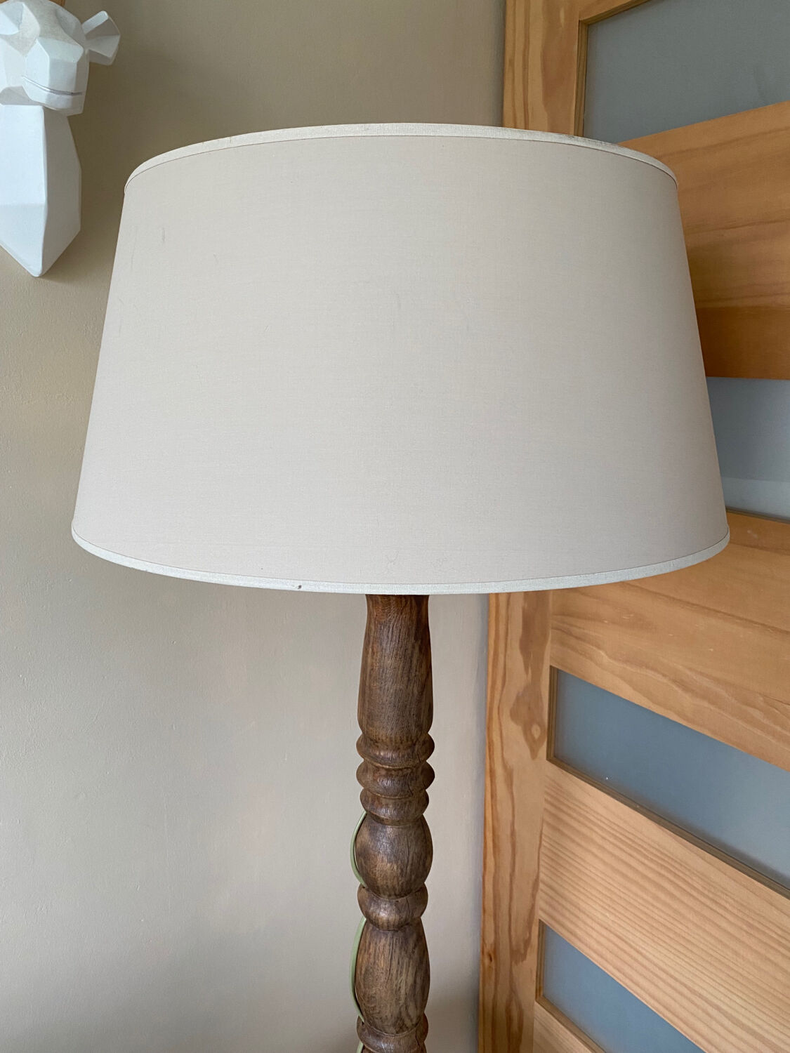 Vintage reading floor lamp