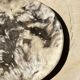 Very large empty pocket or dish in petrified wood