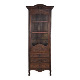 Norman bonnetière display cabinet from the 19th century.