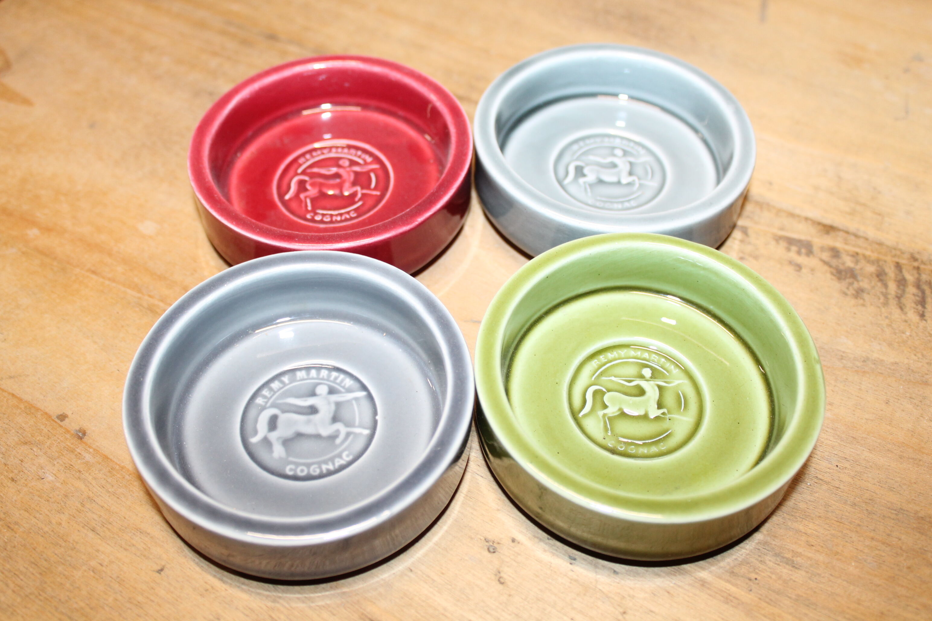 Lot of four cups, Remy Martin