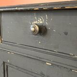 Slate blue Parisian buffet