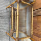 1950s Italian Rattan Side Table