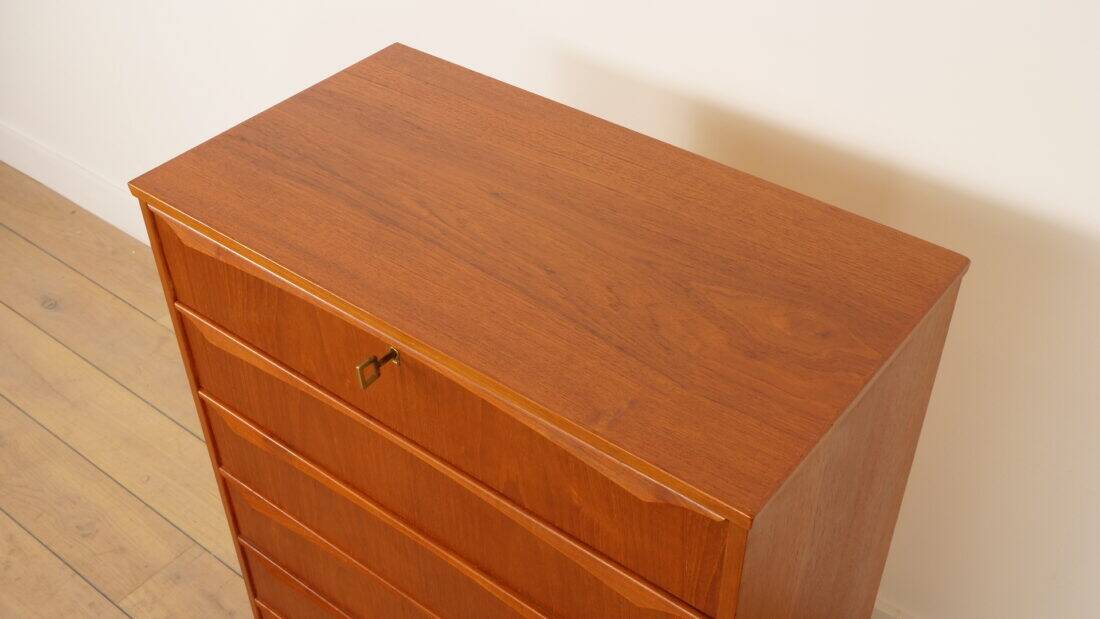 Vintage Danish chest of drawers | Teak | 6 drawers | 106 cm