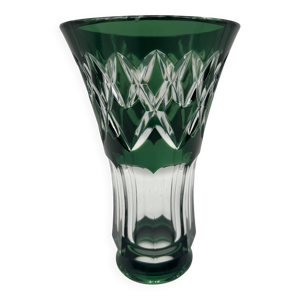 Vase en cristal du val