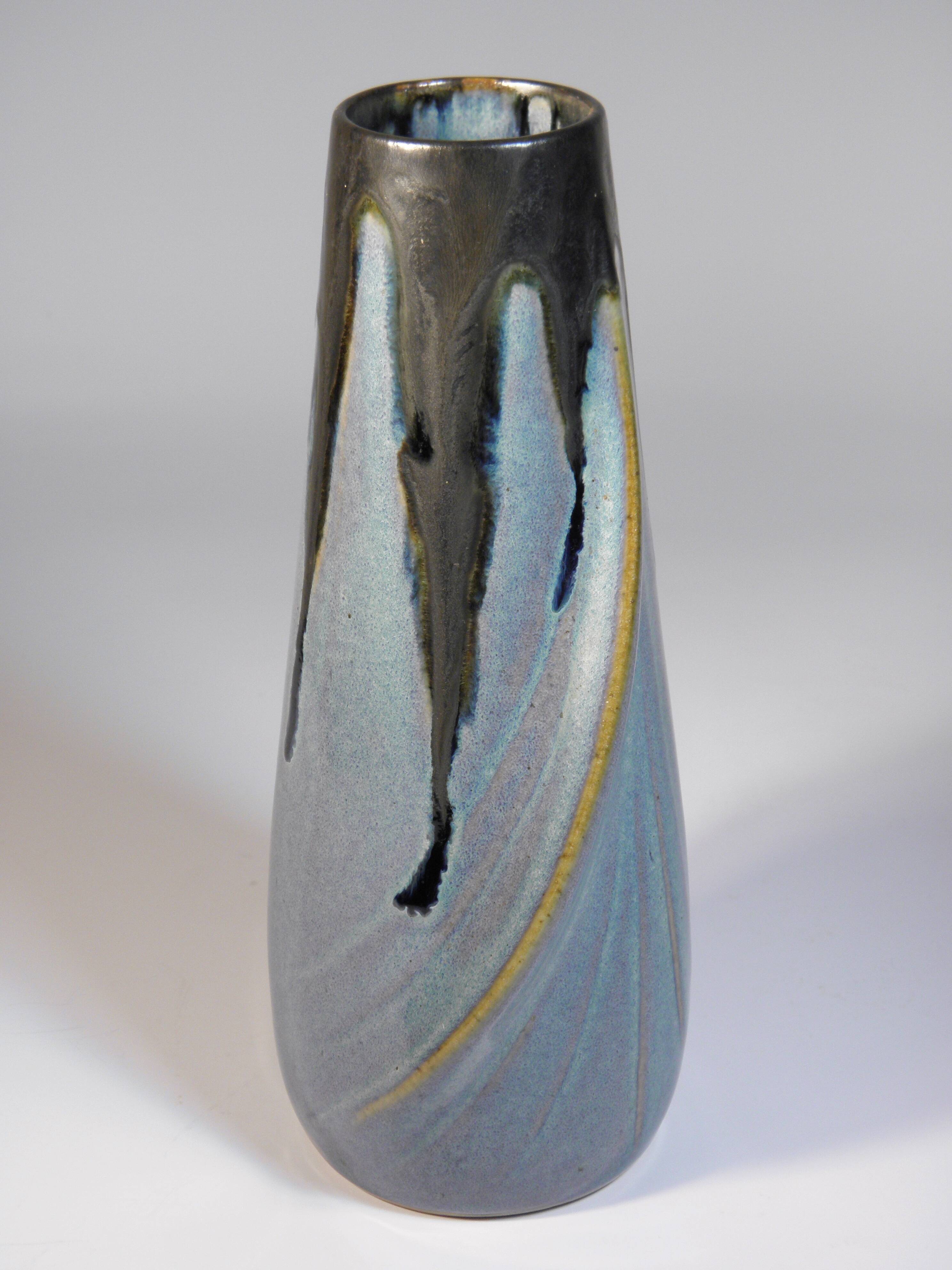 Pair of Art Nouveau style ceramic vases