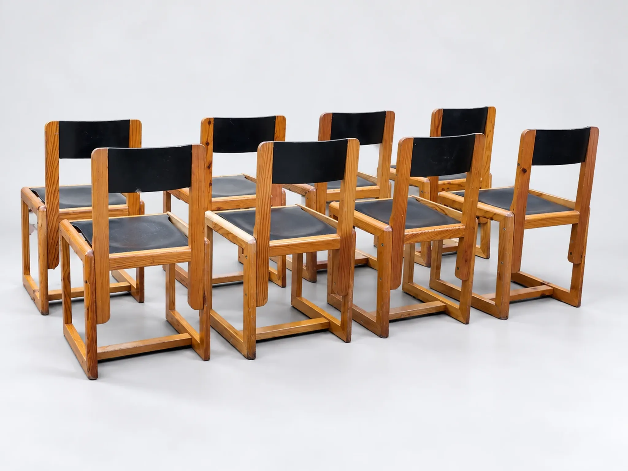 Chair with sticks André Sornay – 1960s