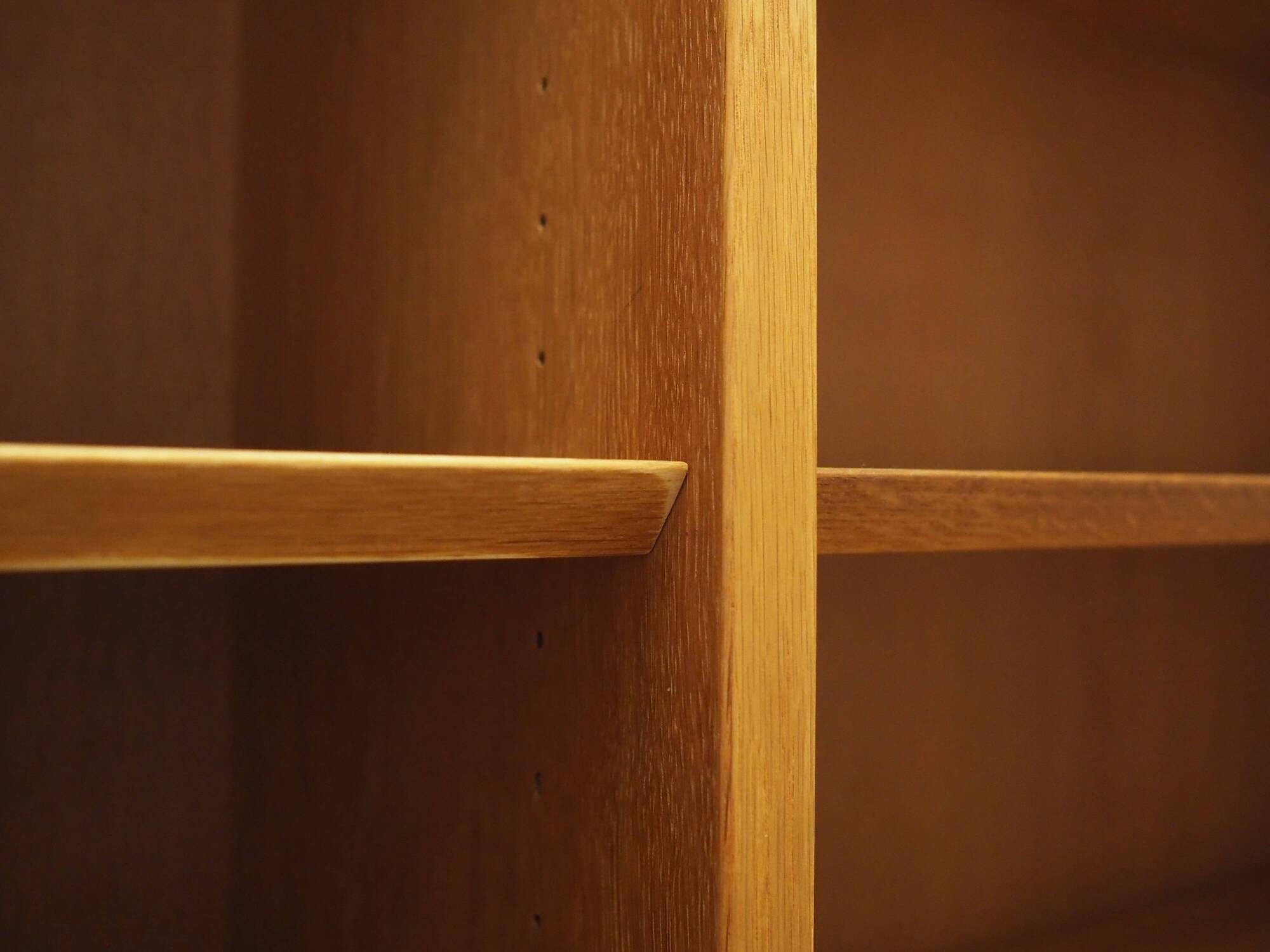 Ash bookcase, Danish design, 1970s, production: Hundevad