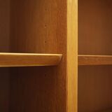 Ash bookcase, Danish design, 1970s, production: Hundevad