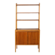 1960s bookcase with pull-out desk