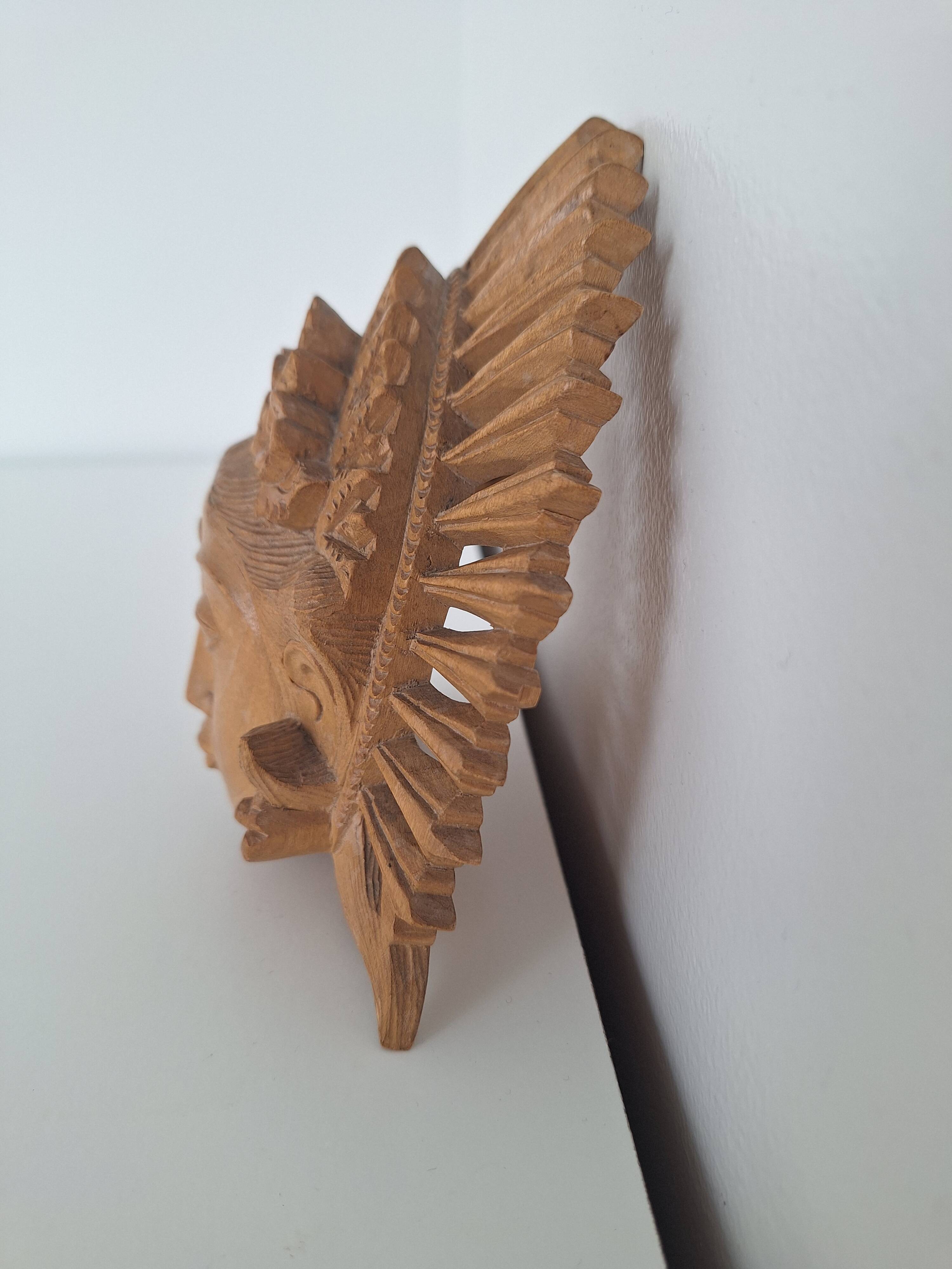 Balinese wooden mask