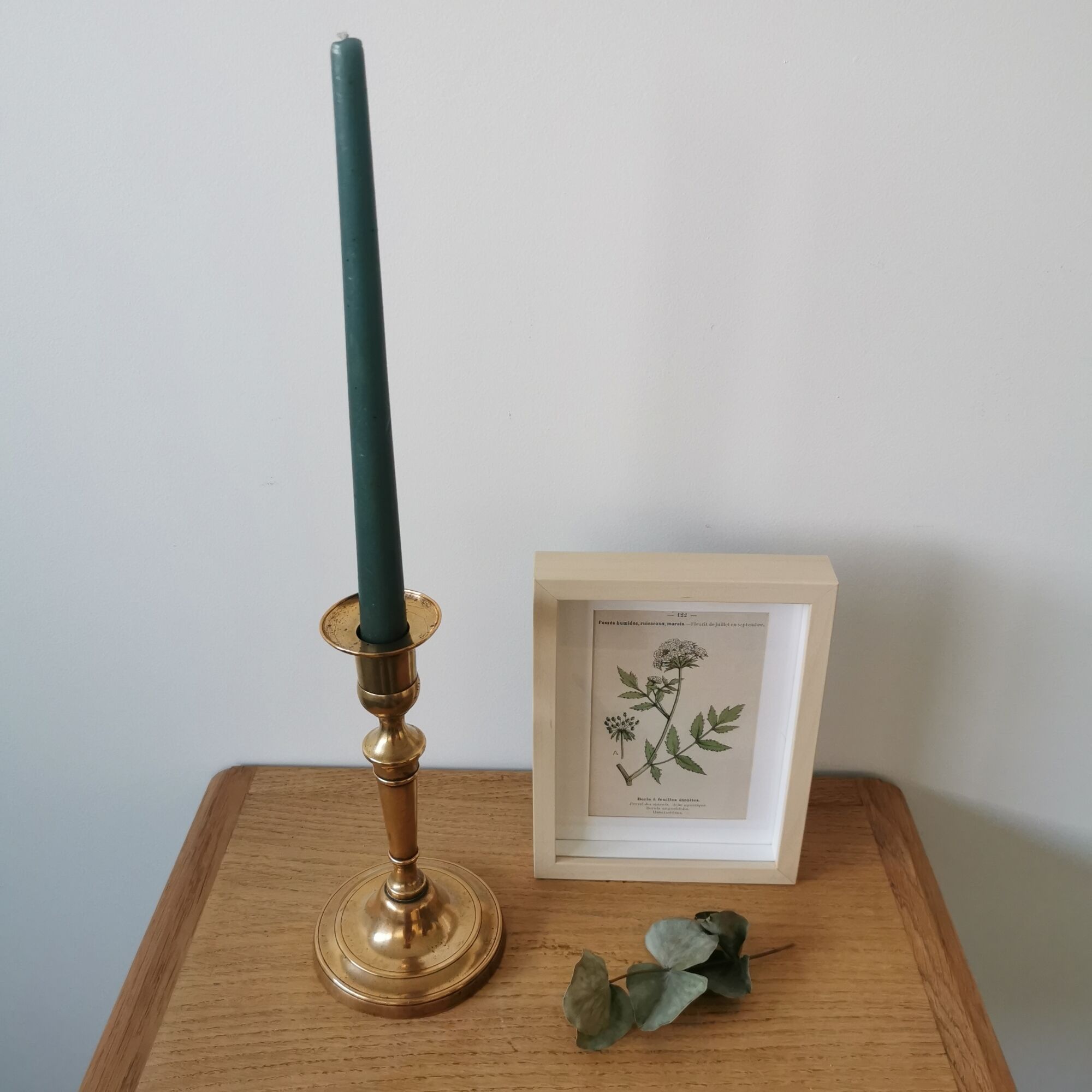 Brass candle holder