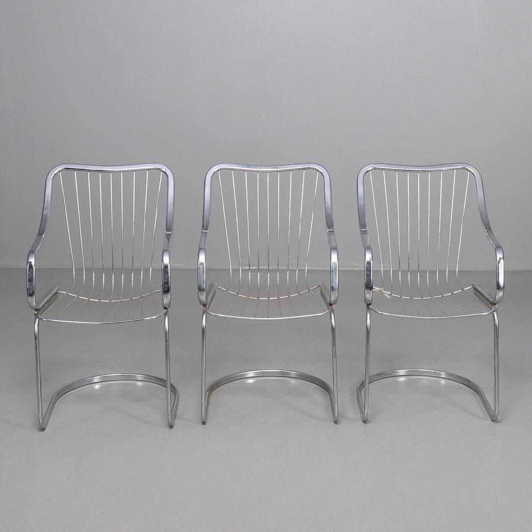 Set of 3 armchairs