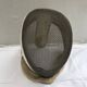 Former pair fencing fencing metal grid, white leather vintage sport