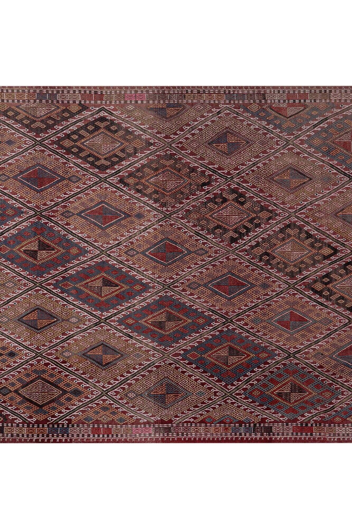 Vintage Turkish kilim handwoven 163x240 cm