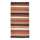 Tapis Kilim vintage fait main, petit format, 101 x 195 cm