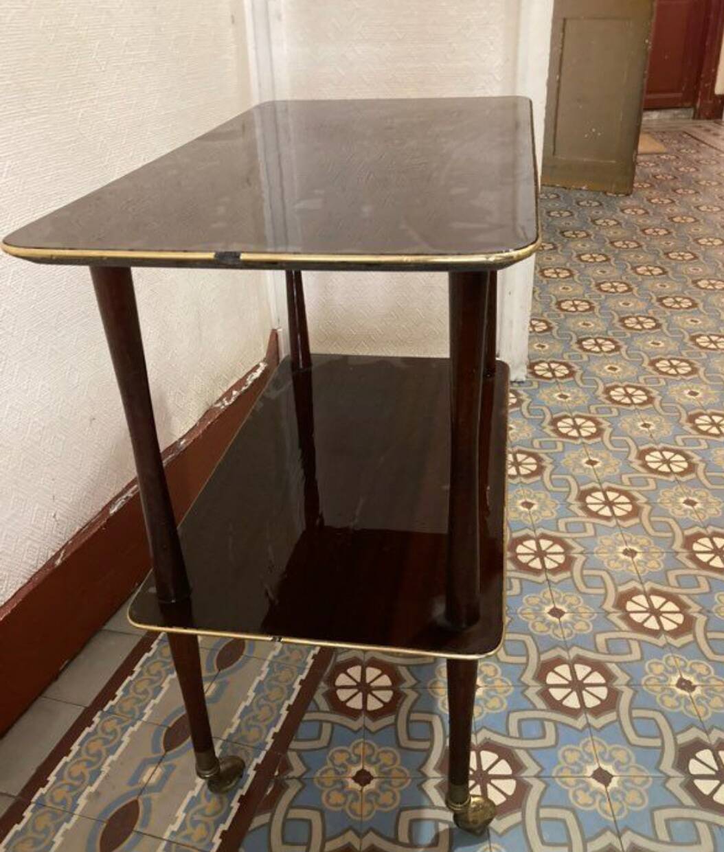 Vintage dessert trolley / TV unit