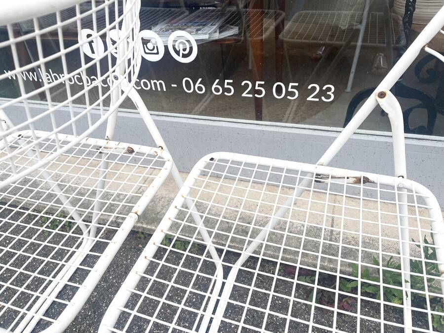 ted net chairs - vintage IKEA, N. Gammelgaard