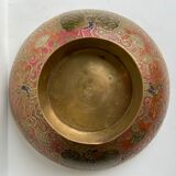 Trinket bowl in gilded brass
