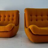 Pair of Mid Century Vintage Atlantis Armchairs, 1960s