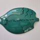 Rare Midcentury Ceramic Wall Sculpture Flounder, 1970s.