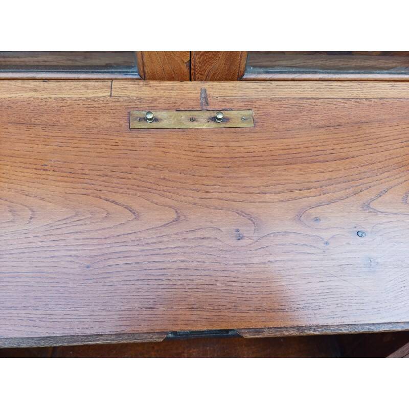 19th century glass chest of drawers