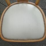 Thonet leather armchair N° A969 F, circa 1930, Art deco