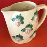 Sarreguemines dabbling pitcher