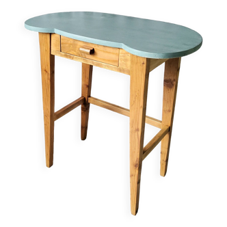 Table, patinated desk