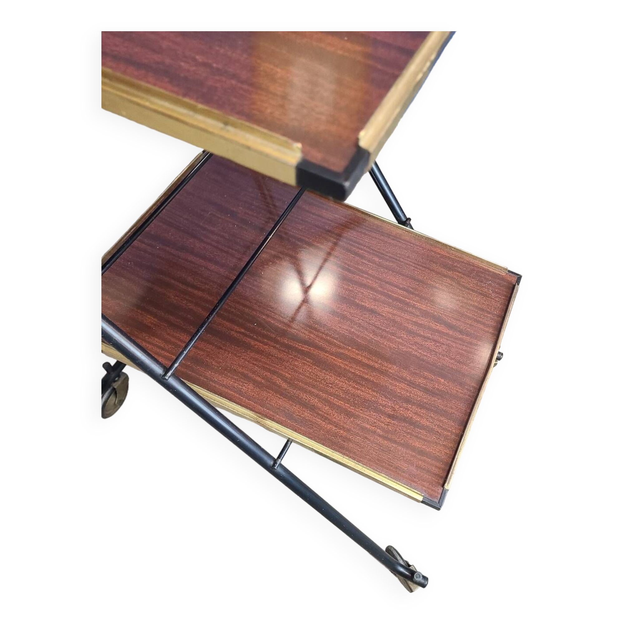 Vintage serving trolley