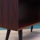 Rosewood bookcase, Danish design, 1970s, manufactured by Hjørnebo