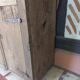 Old primitive wardrobe