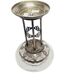 Art Deco Polish silver crystal bowl on stand, 1930s