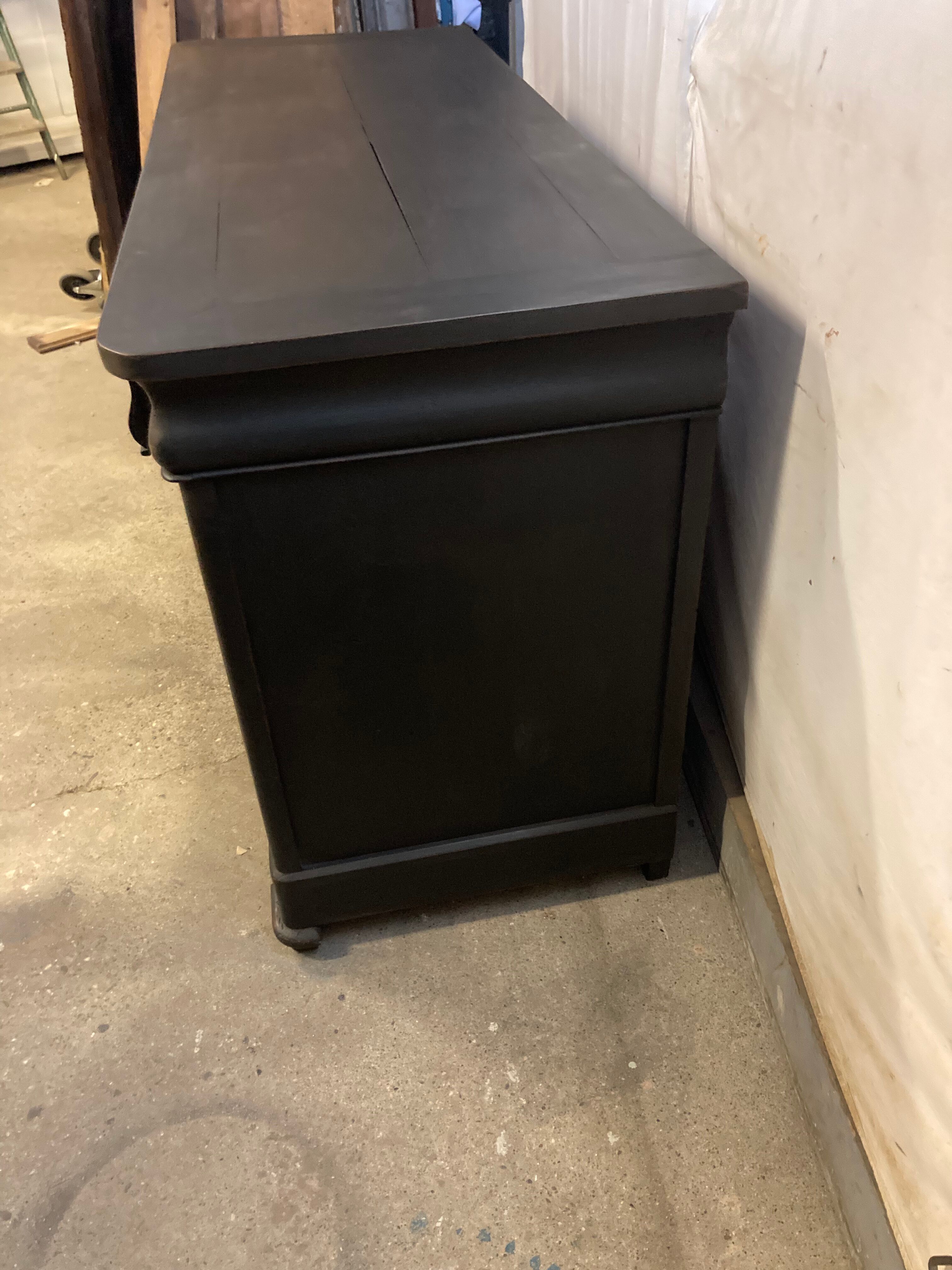 Low sideboard two doors two drawers