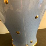 Cracked lamp foot, Longwy enamel Recollets, Beads model
