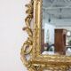 Louis XVI Style Carved And Gilded Wood Wall Mirror, Italy Early 20th Century