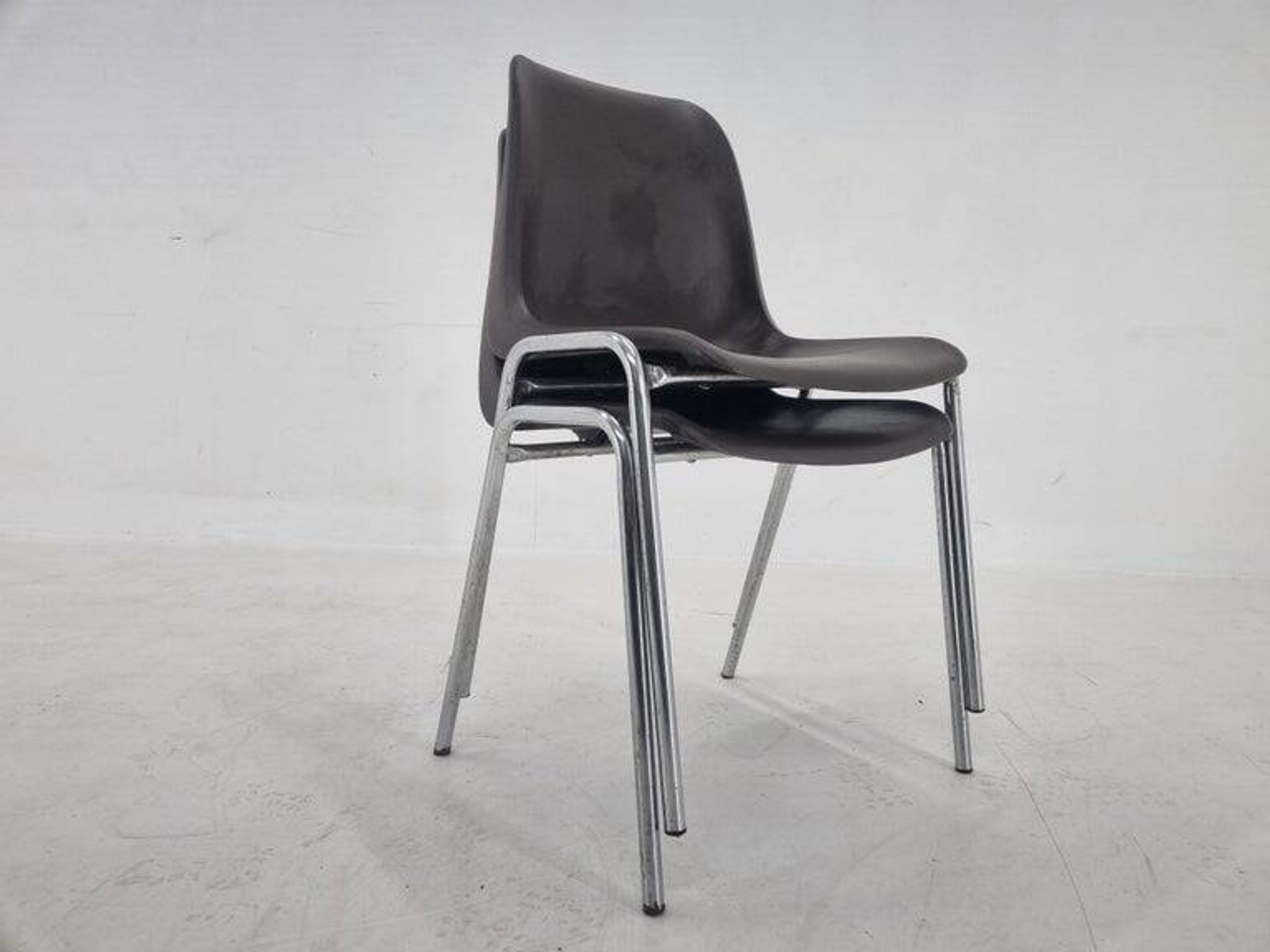 Set of 2 Midcentury Chairs Europa Designed by Helmut Starke, 1990s