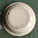 Enamelled metal bowl