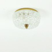 Pair of Mid-Century Diamond Glass Wall Lights H. Tynell for Limburg, 1970s
