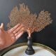 Red Gorgon Base in brown. H: 29 cm | Decorative Object & Curiosity