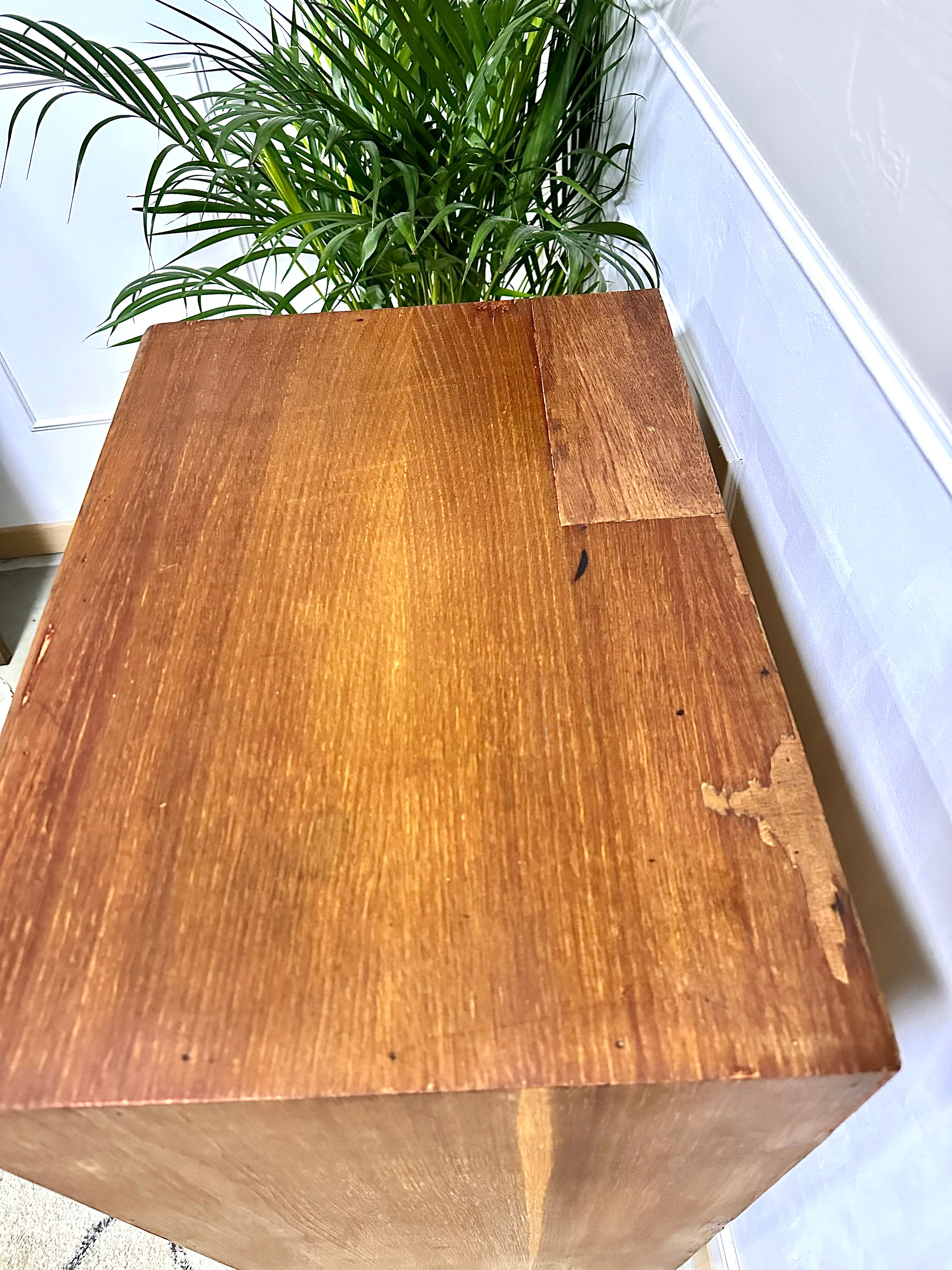 Vintage chiffonnier feet compass