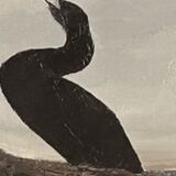 Painting les cormorans by petitjean